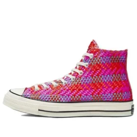 Chuck 70 Hi ”Culture Weave – Red Pink”