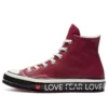 Chuck 70 Hi ”Love Graphic”