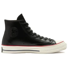 Chuck 70 High ”Color Leather – Black”