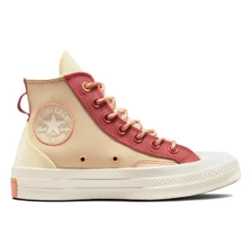 Chuck 70 High ”Colorblock Overlay – Rhubarb Pie”