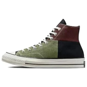 Chuck 70 High ”Crafted Patchwork – Trolled Green Earth Brown”