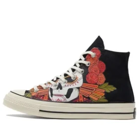 Chuck 70 High ”Dia de los Muertos – Svart”