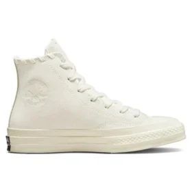 Chuck 70 High ”Embroidered Floral – Egret”