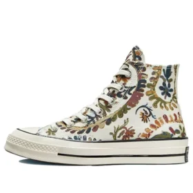 Chuck 70 High ”Fall Florals – Egret”