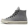 Chuck 70 High Flannel ”Grey”