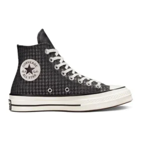 Chuck 70 High ”Houndstooth Shine – Black”