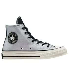 Chuck 70 High ”Icy Shine – Silver”
