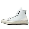 Chuck 70 High Leather ”Vitbeige”