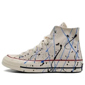 Chuck 70 High ”Paint Splatter – Egret”