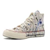 Chuck 70 High ”Paint Splatter – Egret”