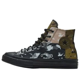 Chuck 70 High ”Patchwork Blocked – Camo Black”