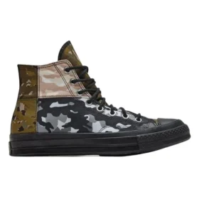 Chuck 70 High ”Patchwork Blocked – Camo Black”