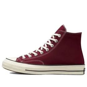 Chuck 70 High ”Recycled Canvas – Deep Bordeaux”