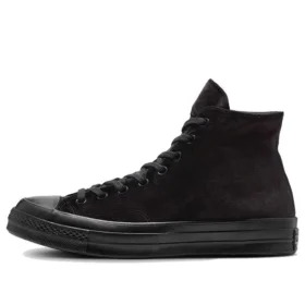 Chuck 70 High Velvet ”Triple Black”