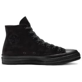 Chuck 70 High Velvet ”Triple Black”