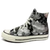 Chuck 70 High ”Vintage Floral – Black Silver”