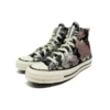 Chuck 70 High ”Vintage Floral – Black Silver”