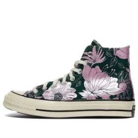 Chuck 70 High ”Vintage Floral – Midnight Pink Glaze”