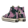 Chuck 70 High ”Vintage Floral – Midnight Pink Glaze”
