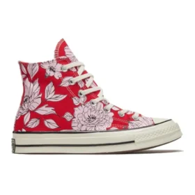 Chuck 70 High ”Vintage Floral – University Red”