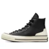 Chuck 70 Leather High ”Black Egret”