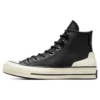 Chuck 70 Leather High ”Black Egret”
