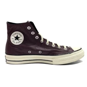 Chuck 70 Leather High ”Colorblock – Black Currant”