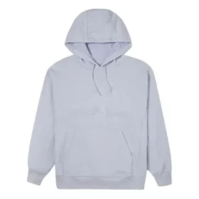 Chuck 70 Logo Embroidered Loose Hoodie Gråblå