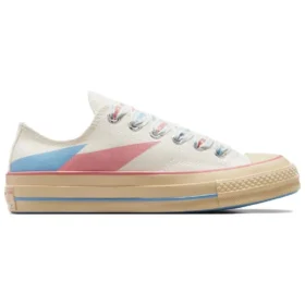 Chuck 70 Low ”Beige Pink Blue Abstract”
