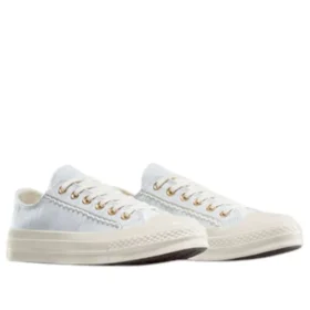 Chuck 70 Low Skosnören ”Egret Barely Grey”