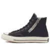 Chuck 70 Side Zip High ”Black Egret”