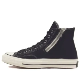Chuck 70 Side Zip High ”Black Egret”