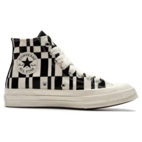 Chuck 70 Vintage Canvas High-Top Shoes ”Black Beige”