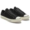 Chuck 70 Zip Low ”Embossed Suede – Black Egret”