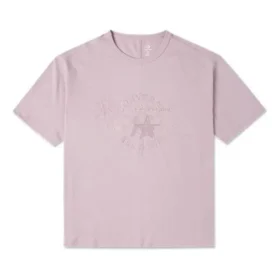 Chuck 70S broderad T-shirt, asiatiska storlekar, ”Pink”