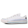 CHUCK 70s OX broderad skata ”Vit”