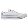 CHUCK 70s OX broderad skata ”Vit”