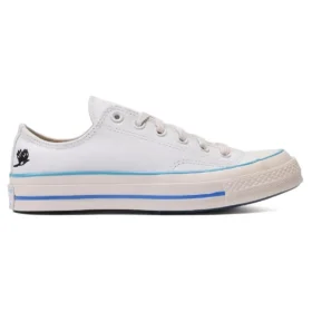 CHUCK 70s OX broderad skata ”Vit”