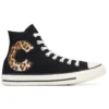 Chuck 70s Wild Logo High Top C-Leopard ”Black White”