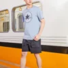 Chuck Patch T-shirt Asiatisk storlek ”Armory Blue”