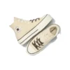 Chuck Taylor All Lift Canvas & Leather ”Beige White”