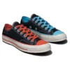 Chuck Taylor All Star 1970s Black ”Blue Orange”