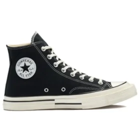 Chuck Taylor All Star 1970s höga canvas-skor ”Black White”