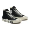 Chuck Taylor All Star 1970s höga canvas-skor ”Black White”