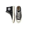 Chuck Taylor All Star 1970s höga canvas-skor ”Black White”