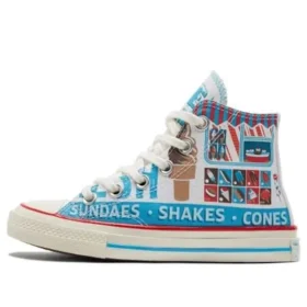 Chuck Taylor All Star 1970s ”White Blue Red”