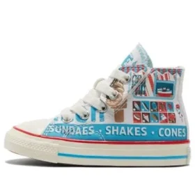 Chuck Taylor All Star 1970s ”White Blue Red”