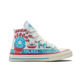 Chuck Taylor All Star 1970s ”White Blue Red”