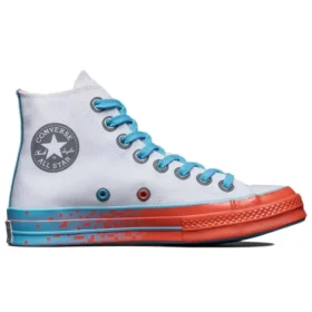 Chuck Taylor All Star 1970s White ”Blue Red”