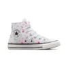 Chuck Taylor All Star 1V High Top ”White Pink Silver”